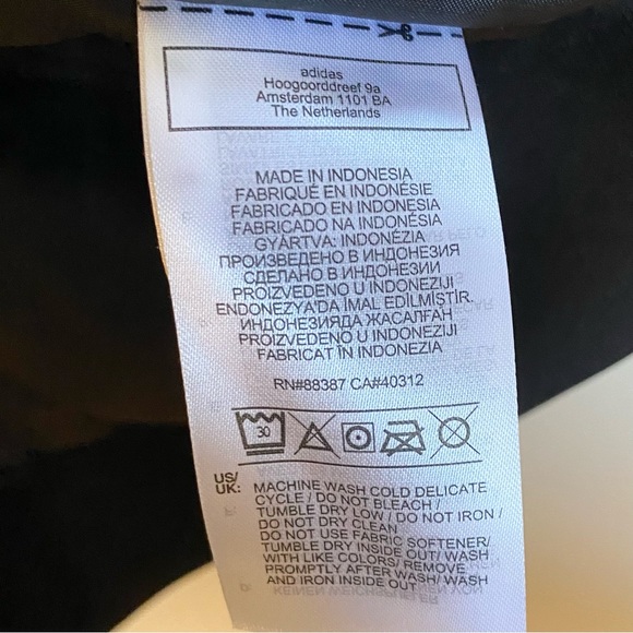 NWT Adidas Originals Men's Adicolor Trefoil Satin H09165 Bomber Jacket - Picture 12 of 14